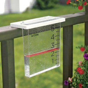The Waterfall Rain Gauge by La Crosse Technology